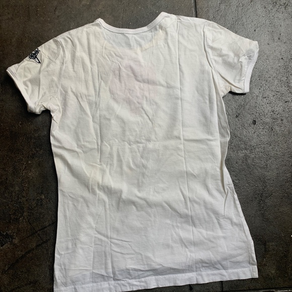 Vivienne Westwood Trees Save Lives Ringer T w/ Slight Tail and Embroidery Orb - Picture 7 of 11
